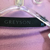 Greyson Womens LS Quarter Zip Micro Fleece Sweater - Size Medium - Pre-Owned - 1YP7QK