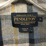 Pendleton Burnside Men's Doublebrushed Flannel Shirt - Size M - Pre-owned - 2UXGRR