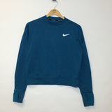 Nike Women's Dri-Fit LS Cropped Active Top - Size XS - Pre-owned - 5JZH3B