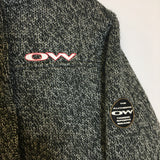 OW Men's Full Zip Wool Sweater - Size M - Pre-owned - 9SLRXA