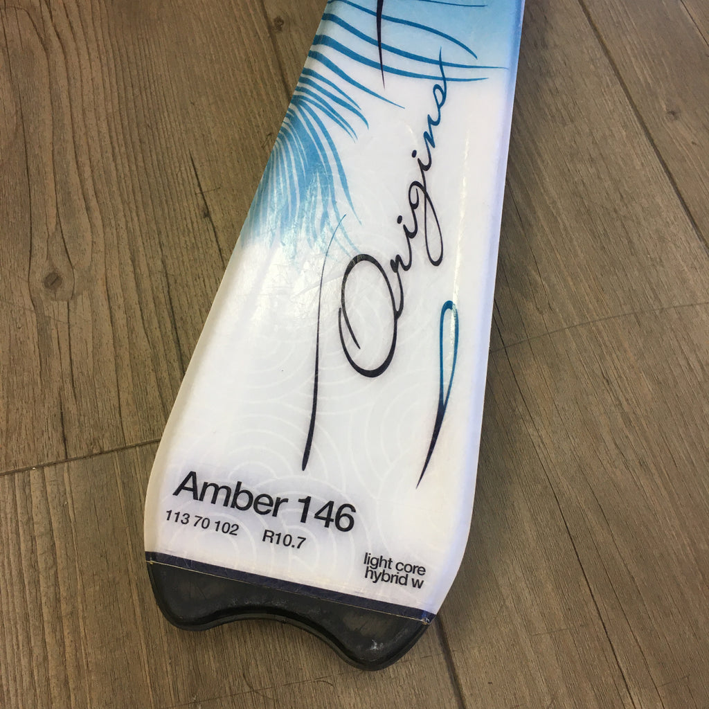 salomon amber skis Salomon Origins Adult Amber Downhill Skis - 146cm - Pre-owned