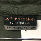 Icebreaker Women's Superfine 190 Half Zip Baselayer - Size M - Pre-owned - AV7DFE
