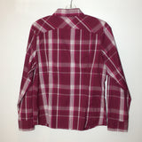 Columbia Womens UPF Plaid Button Up - Medium - Pre-owned - DTDJF2