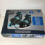 Pacific Outdoors 2in1 Adjustable Switcher Skate/Rollerblades - Size Y8-11 - Pre-owned - EZC7U6