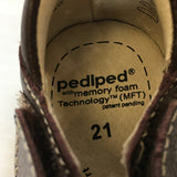 Pediped Kid's Memory Foan Velcron Sandals - Size 21 - Pre-owned - FUSU9U