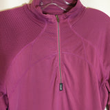 MEC Womens Half-Zip Long Sleeve Shirt - Size L - Pre-owned - GQ46EU