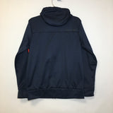 Spyder Mens Hooded Full Zip Fleece Jacket - Size Small - Pre-Owned - HJXZQA