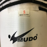 Mudo Kids Taekwondo Shin & Full Instep Guards - Size Small - Pre-owned - K86SDH