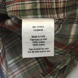 Oxbow Long Sleeve Plaid Shirt - Size Medium - Preowned - M10072