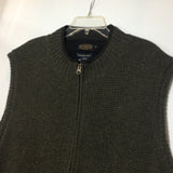 Pendleton Mens Shetland Full Zip Vest - Size XXL - Pre-owned - N1HESZ