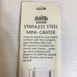 GSI Outdoors Stainless Steel Mini Grater - Pre-Owned - RGPS2Y