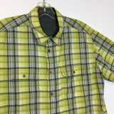 Kuhl Mens Eluxur Button Up Short Sleeve Shirt - Size Medium - Pre-Owned - S64K67