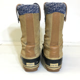 Sorel Kids Leather Waterproof Winter Boots - Size 3 - Pre-Owned - W9BPVB