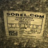Sorel Kids Leather Waterproof Winter Boots - Size 3 - Pre-Owned - W9BPVB