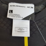Salomon Mens Quarter Zip Cycling Jersey - Size L - Pre-owned - 030063