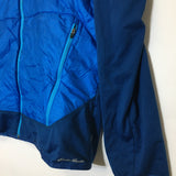 Eddie Bauer Men's Fleece Lined Primaloft Blue Puffer Jacket - Size TXL - Pre-Owned - 194GUR