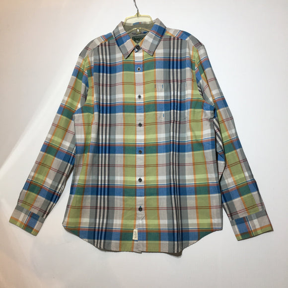 Woolrich Mens Long Sleeve Plaid Shirt - Size Large - Pre-Owned - 1JZGKP