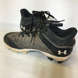 Under Armour Youth Leadoff 23 Low-Cut Baseball Cleats - Size 3.5Y - Pre-Owned - 1TSCQC
