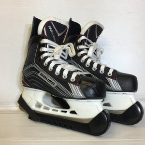 Bauer Kid's Vapor X200 Hockey Skates w Guards - Size 2R - Pre-owned - 1ZWSSK