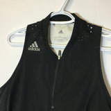 Adidas Woman's Sleeveless 1/4 Zip Golf Shirt w/Built In Bra - Size Large - Pre-Owned - 29XJ81