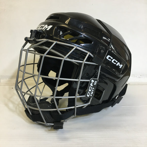 CCM Youth Hockey Helmet w/Face Cage - Size 5 7/8 - 6 7/8 - Pre-Owned - 2BKNFN