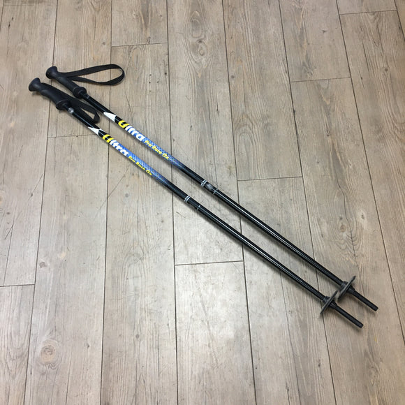 Ultra Pro Racer GX Kids DH Ski Poles - Size 95cm - Pre-Owned - 2EC1YE