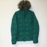 MEC Women Down Insulated Puffer Jacket w/ Fur Hood - Size Medium - Pre-Owned - 2ULXUE