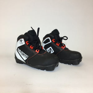 Salomon Team Prolink Kids XC Ski Boots - Size 11-K - Pre-Owned - 34A3ZL