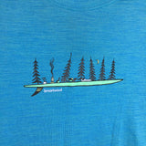 Smartwool Women T-Shirt - Size Large - Pre-Owned - 3CC7VL