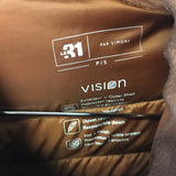 Vision Mens Puffer Jacket - Size Small - Pre-Owned - 4K5DVK