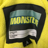 Monster Kids Winter Jacket - Size 4 - Pre-Owned - 4T873D