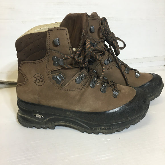 Han Wag Womens Vibram Sole Lace Up Hiking Boots - Size 7 US - Pre-Owned - 4V154Z