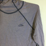 LL Bean Women Lightweight Merino Hoodie - Size Small - Pre-Owned - 4XRFFF