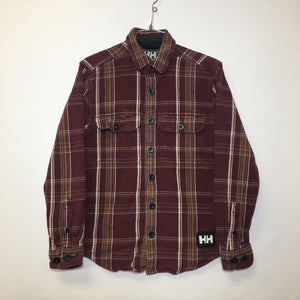 Helly Hansen Womens Heavyweight Button Up LS Flannel Shirt - Size Small - Pre-Owned - 5AV76K
