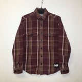 Helly Hansen Womens Heavyweight Button Up LS Flannel Shirt - Size Small - Pre-Owned - 5AV76K