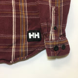 Helly Hansen Womens Heavyweight Button Up LS Flannel Shirt - Size Small - Pre-Owned - 5AV76K