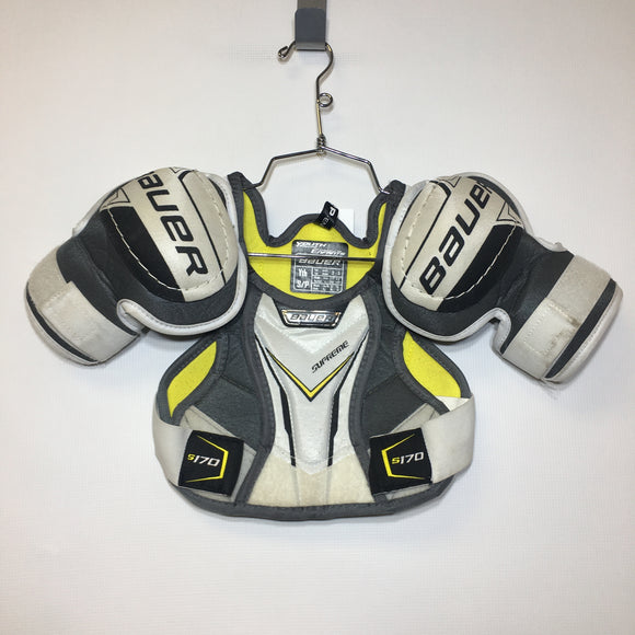 Bauer Youth Supreme S170 Chest Protector - Size Y Small - Pre-owned - 5JS3XH