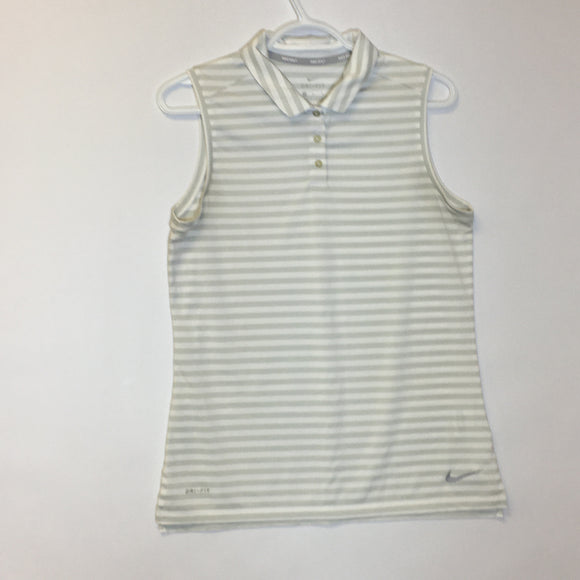 Nike Women's Dri Fit Sleeveless Golf Polo - Size M - Pre-owned - 5RFJRQ