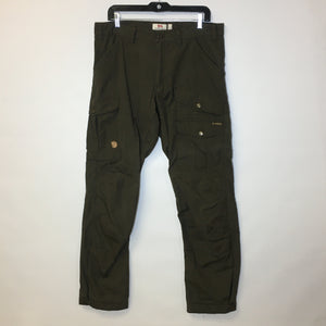 Fjallraven G-1000 Men's Waxable Hiking Pants - Size 33"-34" - Pre-Owned - 5SWALF