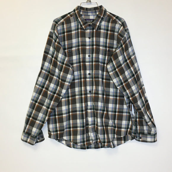 Patagonia Organic Cotton Men's LS Button Up Shirt - Size Large - Pre-Owned - 68R4V9