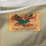 Falcon Brand Men's Vintage Button Up Fishing Vest - Medium - Pre-Owned - 6996Q4