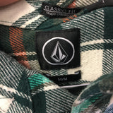 Volcom Womens Plaid Shirt - Size Medium - Pre-Owned - 6TJKKC