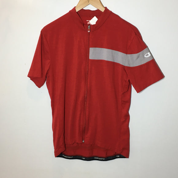 Icebreaker Men's Cycling Shirt - Size L - Pre-Owned - 7CF1UP