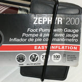 Bell Zephyr Foot Pump With Gauge - Pre-Owned - 7ZAA2B