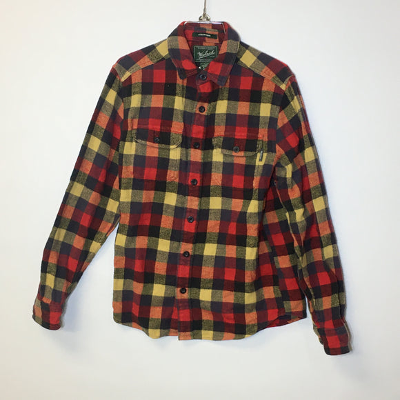 Woolrich Men's Long Sleeve Flannel Shirt - Size S - Pre-Owned - 84XWJH