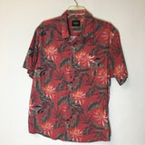 Far West Men's Shortsleeve Button Up Shirt - Size Large - 8A7BFD