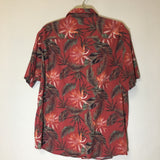 Far West Men's Shortsleeve Button Up Shirt - Size Large - 8A7BFD