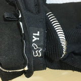 Fox Ranger Full Finger Youth Cycling Gloves - Size: L - Pre - Owned - 8F5SJY