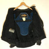 Power Trip Men's Nylon/Leather Armoured Motorcycle Jacket - Size XL - Pre-Owned - 8VAB11