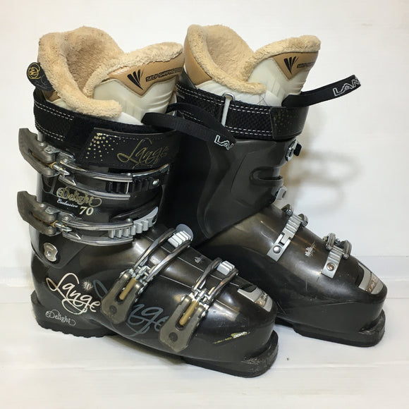 Lange Exclusive Delight Ski Boots - Size: 335mm - Pre-Owned - 9357EB